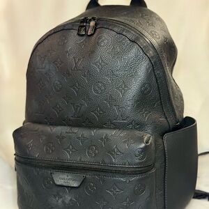 Louis Vuitton Discovery Backpack PM - Monogram Shadow Black
